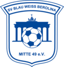 Blau Weiss Berolina Mitte W badge