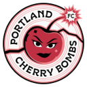 Portland Cherry Bombs FC W badge