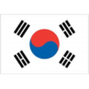 South Korea W badge